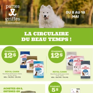 Image de la Promotion Circulaire Pattes Et Griffes