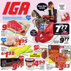 Image de la Promotion Circulaire IGA à Québec