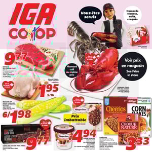 Image de la Promotion Circulaire IGA Coop Nouveau Brunswick