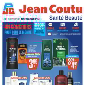 Image de la Promotion Circulaire Jean Coutu - Santé Beauté à Québec