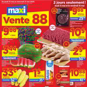 Image de la Promotion Circulaire Maxi à Québec