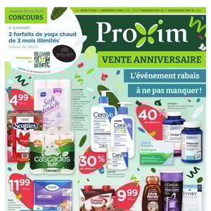 Image de la Promotion Circulaire Proxim à Québec