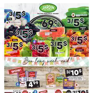 Image de la Promotion Circulaire Jardin du Mont