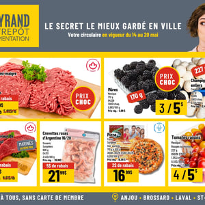 Image de la Promotion Circulaire Mayrand Entrepôt D'alimentation