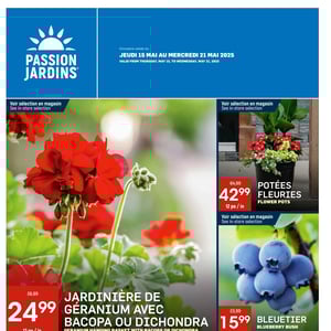 Image de la Promotion Circulaire Passion Jardins