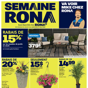 Image de la Promotion Circulaire Rona à Québec