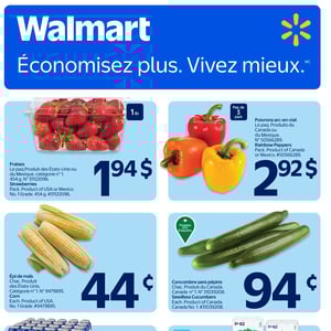Image de la Promotion Circulaire Walmart à Québec