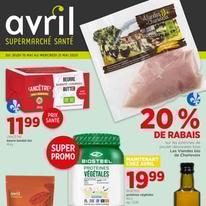 Image de la Promotion Circulaire Avril - Supermarché Santé