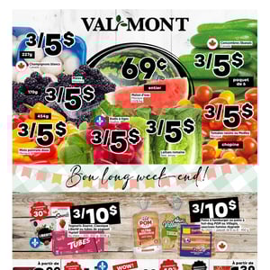 Image de la Promotion Circulaire Val-Mont