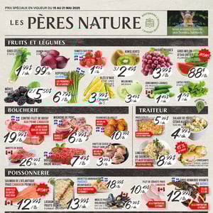 Image de la Promotion Circulaire Les Pères Nature