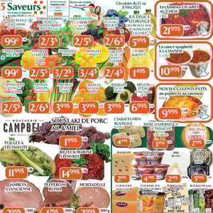 Image de la Promotion Circulaire Marché Le 5 Saveurs