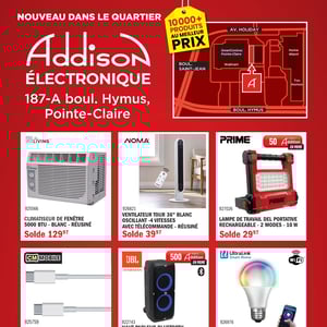 Image de la Promotion Circulaire Addison Électronique