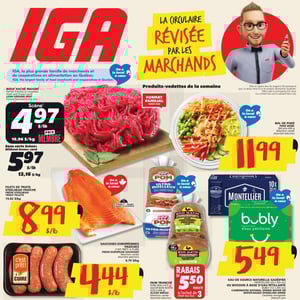 Image de la Promotion Circulaire IGA à Trois-Rivières