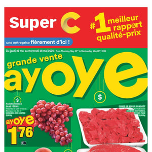 Image de la Promotion Circulaire Super C à Trois-Rivières