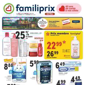 Image de la Promotion Circulaire Familiprix - Extra à Trois-Rivières