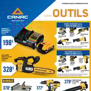 Image de la Promotion Circulaire Canac - Cahier Outils à Trois-Rivières