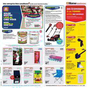 Image de la Promotion Circulaire Home Hardware à Trois-Rivières
