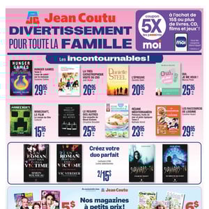 Image de la Promotion Circulaire Jean Coutu - Divertissement pour toute la Famille à Trois-Rivières