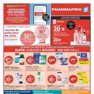 Image de la Promotion Circulaire Pharmaprix à Trois-Rivières
