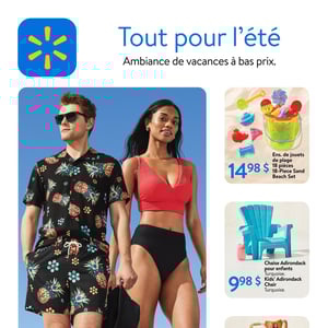 Image de la Promotion Circulaire Walmart - Ambiance de Vacances à bas prix à Trois-Rivières