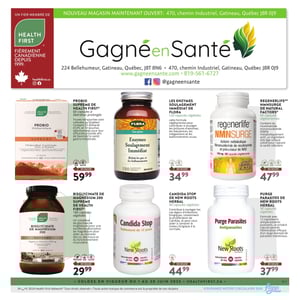 Image de la Promotion Circulaire Gagné en Santé à Gatineau