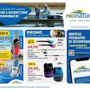 Image de la Promotion Circulaire Pronature à La Malbaie