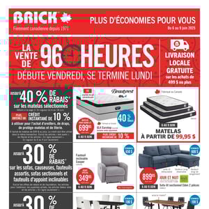 Image de la Promotion Circulaire Brick à Gatineau