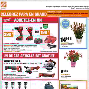 Image de la Promotion Circulaire Home Depot à Gatineau