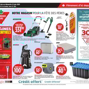 Image de la Promotion Circulaire Canadian Tire à Gatineau