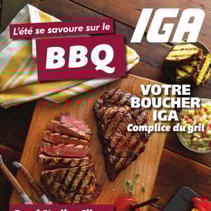 Image de la Promotion Circulaire IGA - Cahier BBQ à Gatineau
