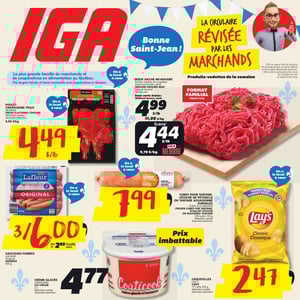 Image de la Promotion Circulaire IGA à Longueuil