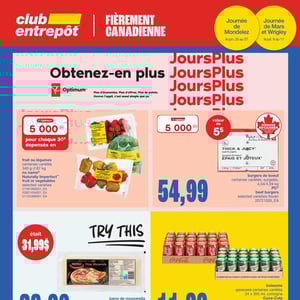 Image de la Promotion Circulaire Club Entrepôt à Longueuil