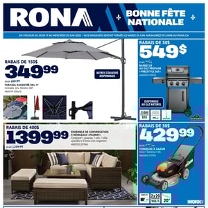 Image de la Promotion Circulaire Rona à Longueuil