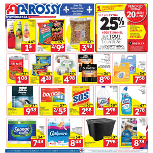 Image de la Promotion Circulaire Rossy à Longueuil