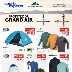 Image de la Promotion Circulaire Sports Experts à Longueuil