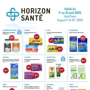 Image de la Promotion Circulaire Horizon Santé