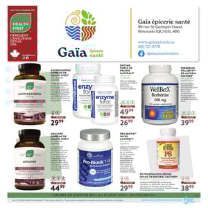Image de la Promotion Circulaire Gaïa Épicerie Santé