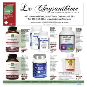 Image de la Promotion Circulaire Le Chrysanthème