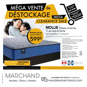 Image de la Promotion Circulaire Meubles Marchand - Mega Vente de Déstockage