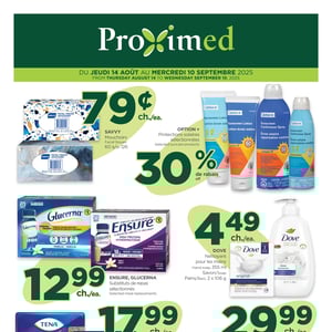 Image de la Promotion Circulaire Proxim - Proximed