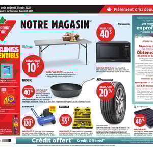 Image de la Promotion Circulaire Canadian Tire
