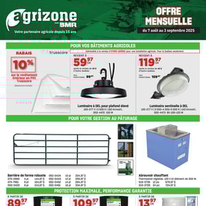 Image de la Promotion Circulaire BMR - Agrizone