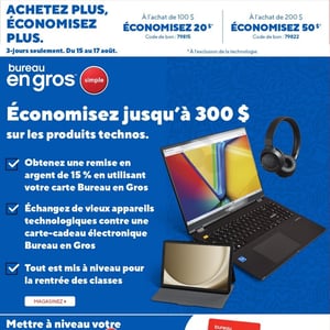 Image de la Promotion Circulaire Bureau en Gros