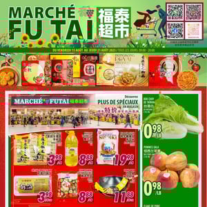 Image de la Promotion Circulaire Marché Fu Tai