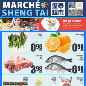Image de la Promotion Circulaire Marché Sheng Tai
