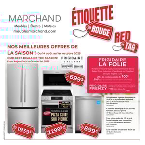 Image de la Promotion Circulaire Meubles Marchand - Étiquette rouge