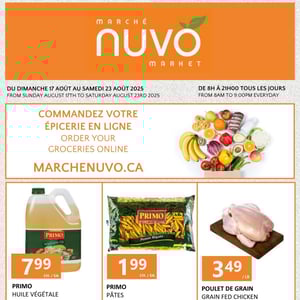 Image de la Promotion Circulaire Marché Nuvo