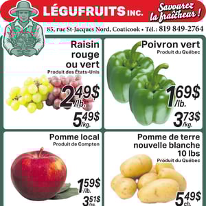 Image de la Promotion Circulaire Légufruits