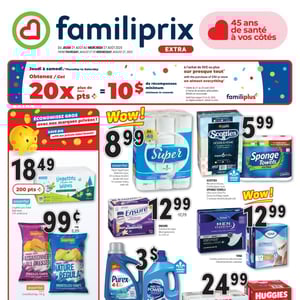 Image de la Promotion Circulaire Familiprix - Extra