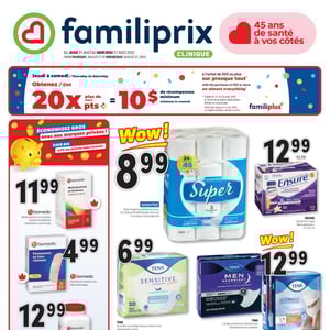 Image de la Promotion Circulaire Familiprix - Clinique